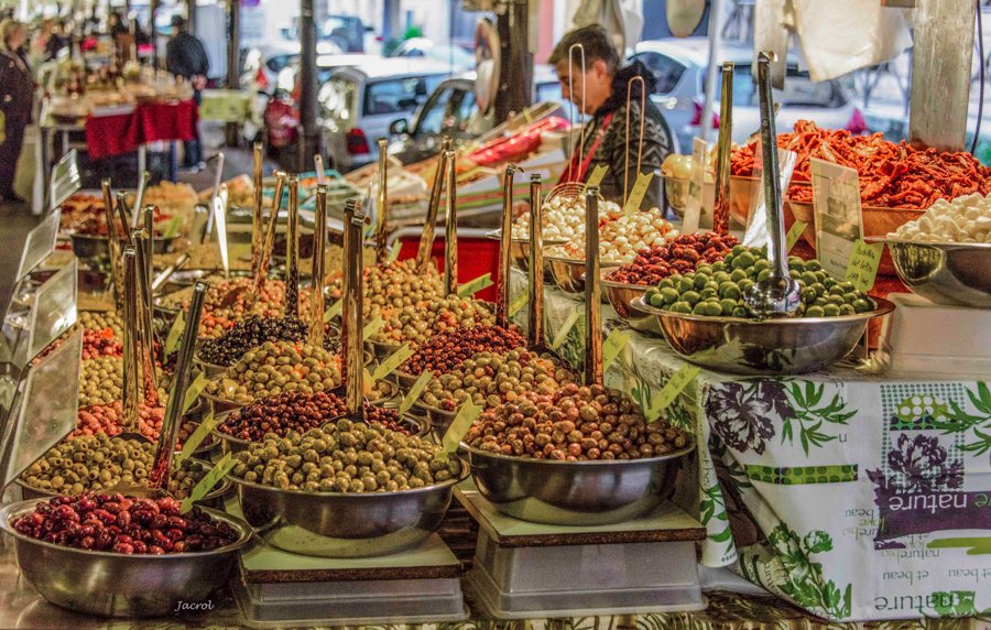 sur le marché d'ANTIBES